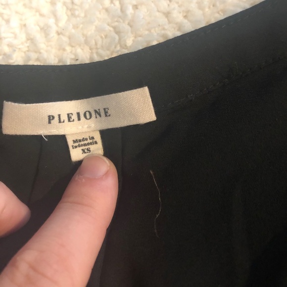Pleione Black Blouse 🖤 - Picture 2 of 3